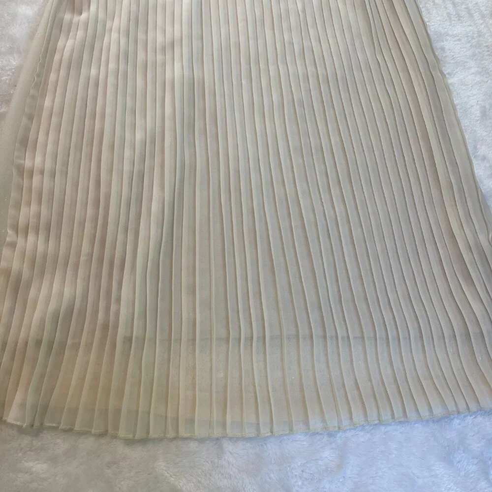 Mayoral Sequin Holiday Dress Girls‎ Size 12 Pleated Back Sleeveless Lined Formal